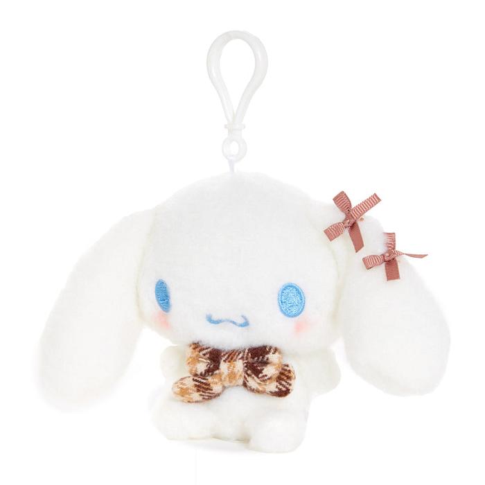 Hello Kitty Cinnamoroll Mascot Clip (Mocha Check Series) Albi | RO_HK76645