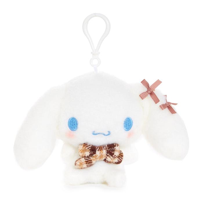 Hello Kitty Cinnamoroll Mascot Clip (Mocha Check Series) Albi | RO_HK76645