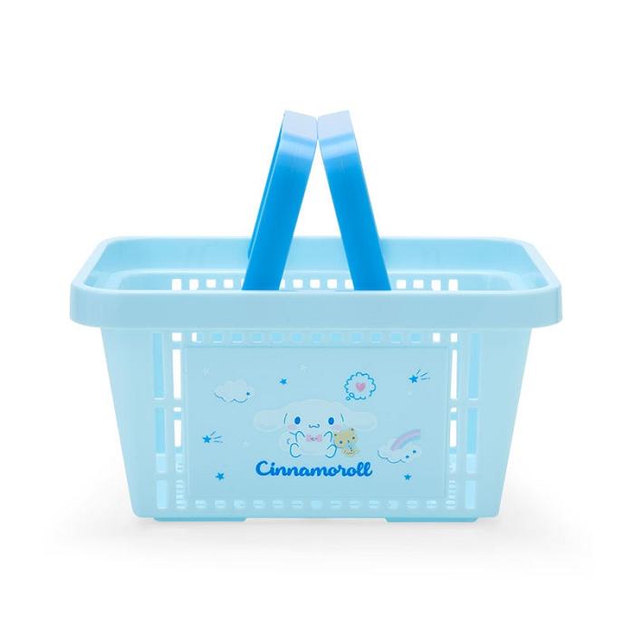 Hello Kitty Cinnamoroll Mini Shopping Storage Basket Albastri | RO_HK91796