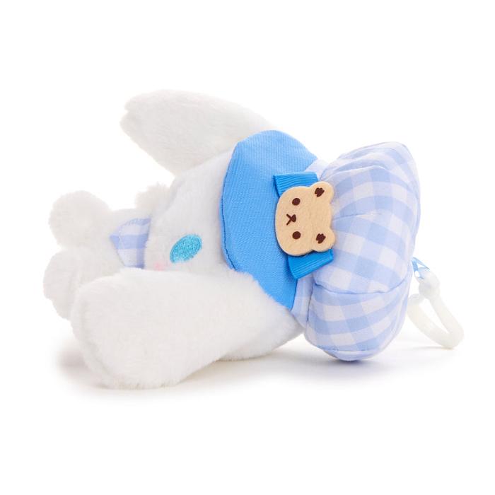 Hello Kitty Cinnamoroll Plush Mascot Clip (Gingham Cap Series) Albi Albastri | RO_HK46346