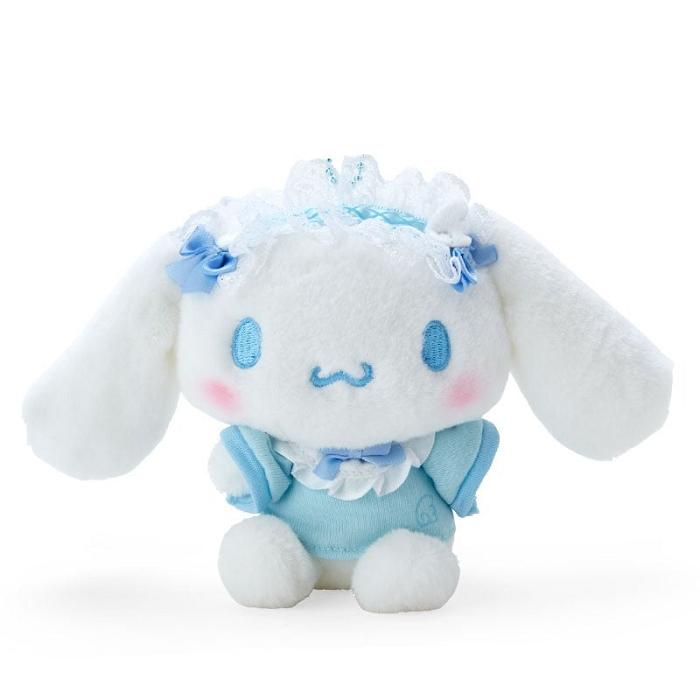 Hello Kitty Cinnamoroll Plush Mascot Keychain (Sky Blue Series) Albi Albastri | RO_HK68857