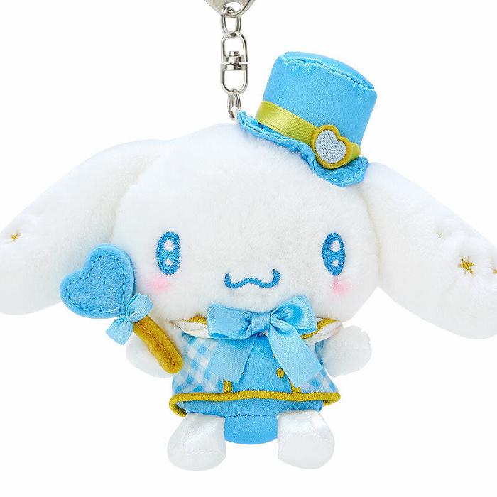 Hello Kitty Cinnamoroll Plush Mascot Keychain (Love You More Series) Albastri Albi | RO_HK14390