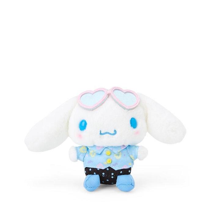 Hello Kitty Cinnamoroll Plush Mascot Keychain (Day at the Funfair Series) Albastri Albi | RO_HK99879