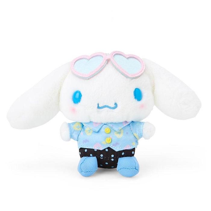 Hello Kitty Cinnamoroll Plush Mascot Keychain (Day at the Funfair Series) Albastri Albi | RO_HK99879