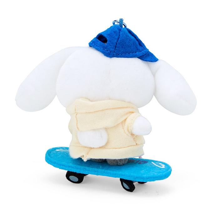 Hello Kitty Cinnamoroll Plush Mascot Keychain (Sk8r Squad Series) Albastri Albi | RO_HK31312