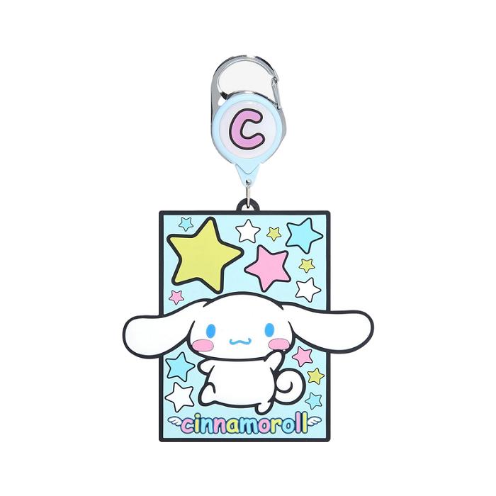 Hello Kitty Cinnamoroll Retractable ID Badge Reel Albastri | RO_HK36025