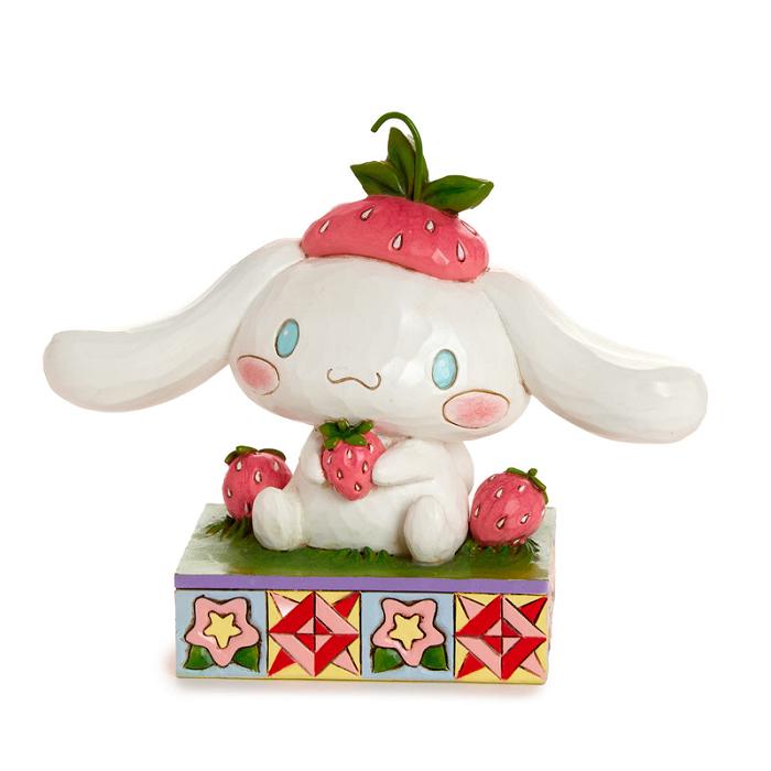 Hello Kitty Cinnamoroll with Strawberry Figurine (Jim Shore Sanrio Collection) Albi | RO_HK23544