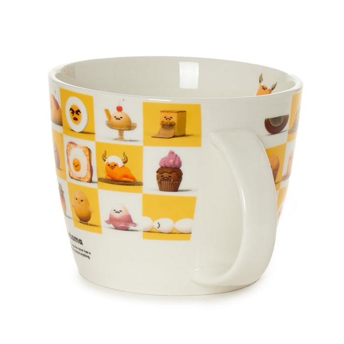 Hello Kitty Gudetama Ceramic Mug (An Eggcellent Adventure Series) Albi | RO_HK70829