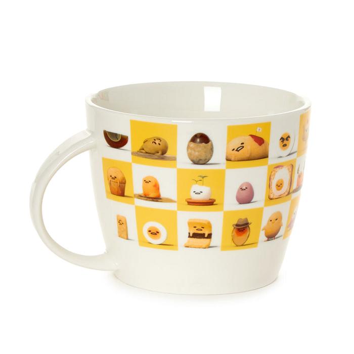 Hello Kitty Gudetama Ceramic Mug (An Eggcellent Adventure Series) Albi | RO_HK70829