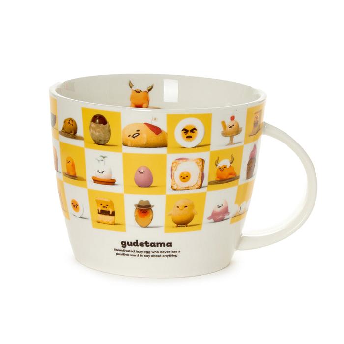 Hello Kitty Gudetama Ceramic Mug (An Eggcellent Adventure Series) Albi | RO_HK70829