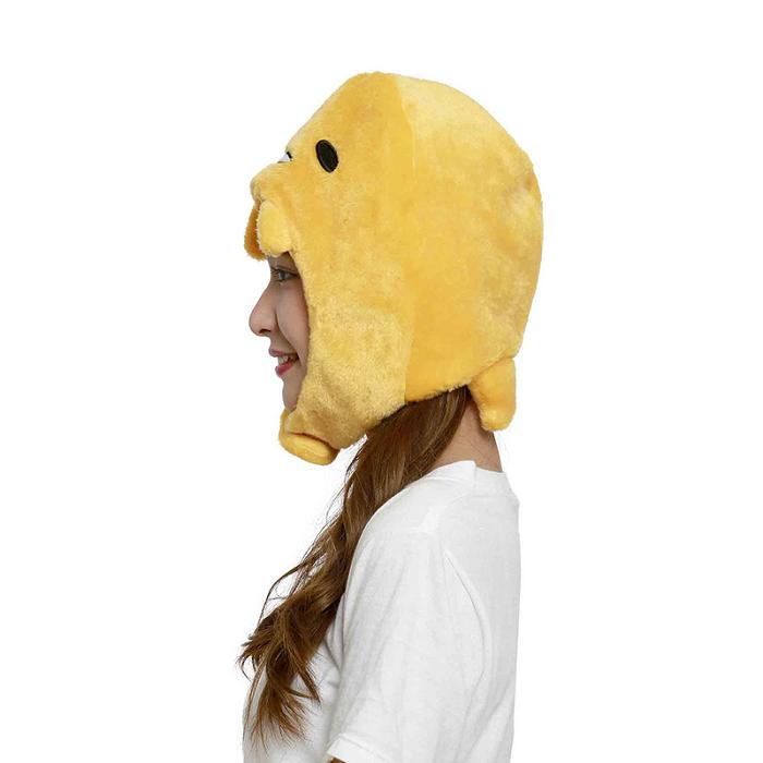 Hello Kitty Gudetama Kigurumi Hat Galbeni | RO_HK77641