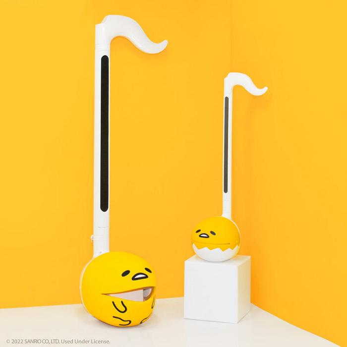 Hello Kitty Gudetama Otamatone Deluxe Musical Toy Galbeni | RO_HK16613