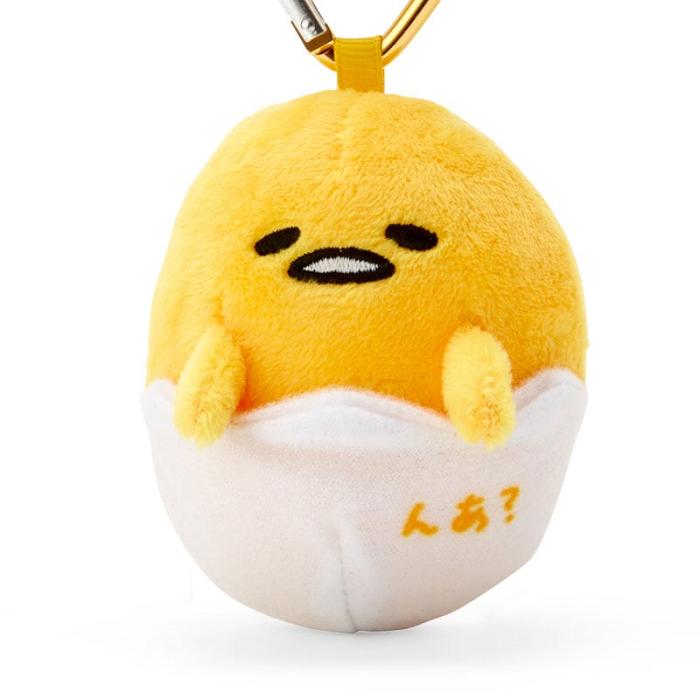 Hello Kitty Gudetama Plush Mascot All My Heart Keychain Galbeni | RO_HK55988