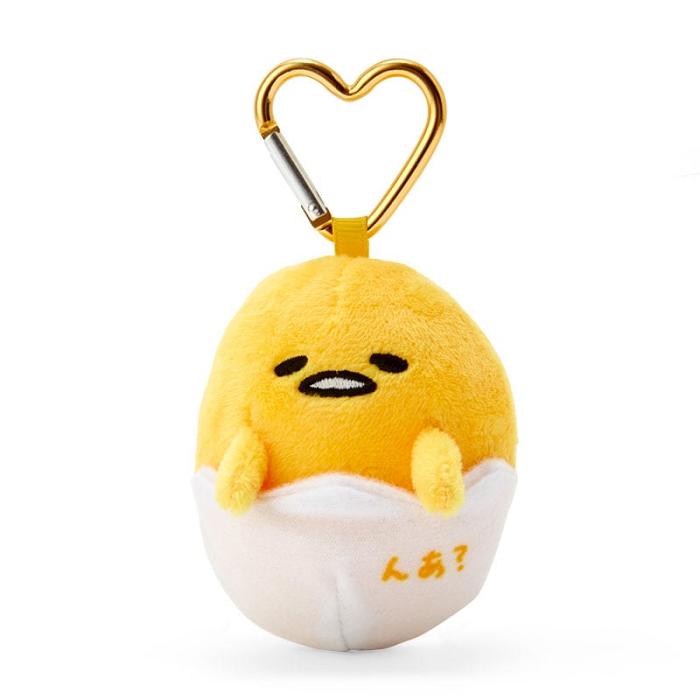 Hello Kitty Gudetama Plush Mascot All My Heart Keychain Galbeni | RO_HK55988