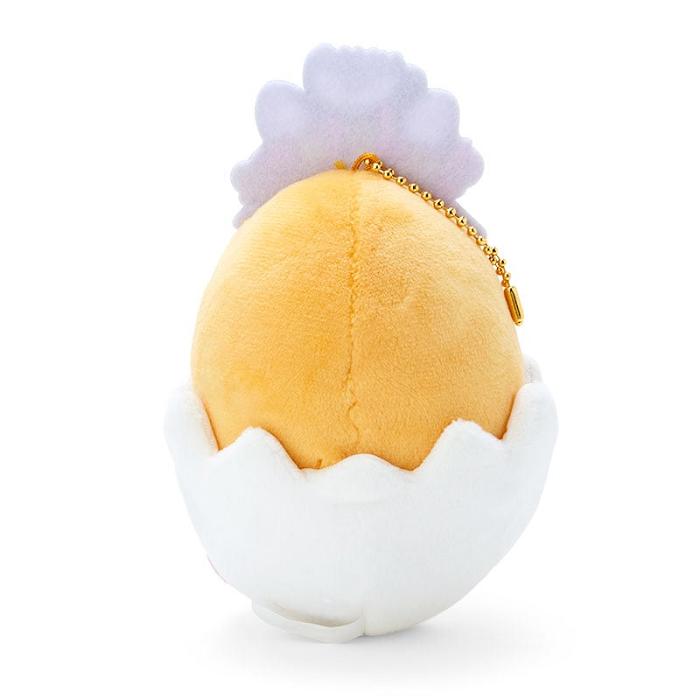 Hello Kitty Gudetama Plush Mascot Keychain (Gudetama Land Series) Galbeni | RO_HK22125