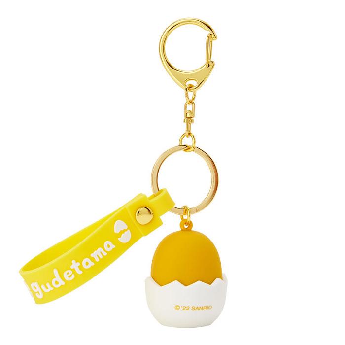 Hello Kitty Gudetama Signature Keychain Galbeni | RO_HK28552