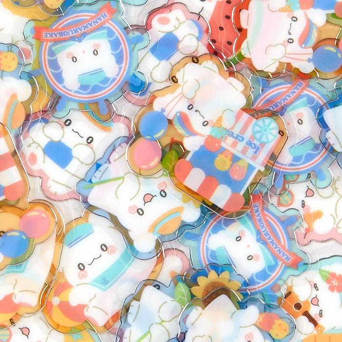 Hello Kitty Hanamaruobake Summer 30-Pc Popsicle Mini Sticker Pack Galbeni | RO_HK10790