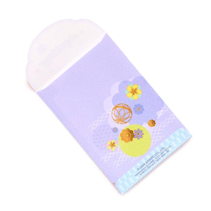 Hello Kitty Hangyodon 4-pc Enclosure Envelopes (3D Pop-Up) Violet | RO_HK38622