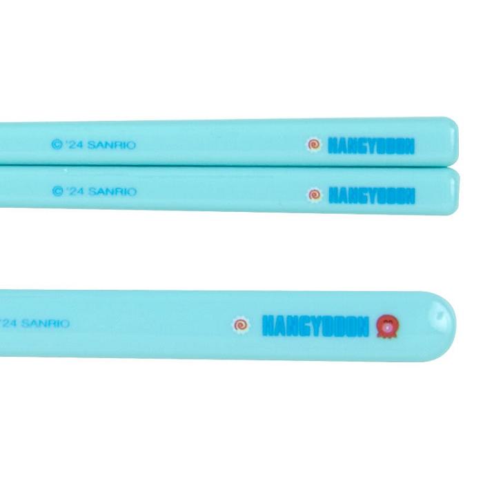 Hello Kitty Hangyodon Everyday Chopsticks & Spoon Set Albastri | RO_HK39132