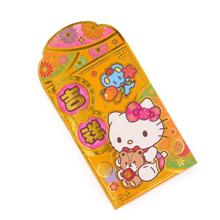 Hello Kitty Hello Kitty 10-pc Enclosure Envelopes (Gold) Galbeni | RO_HK78133