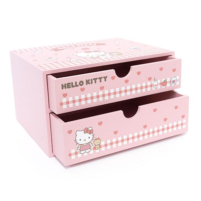 Hello Kitty Hello Kitty 2-Drawer Storage Chest Roz | RO_HK97812