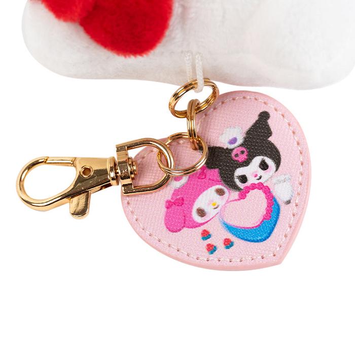 Hello Kitty Hello Kitty 50th Anniv. Plush Mascot Keychain (Full of Happy Series) Albi Roz | RO_HK89977