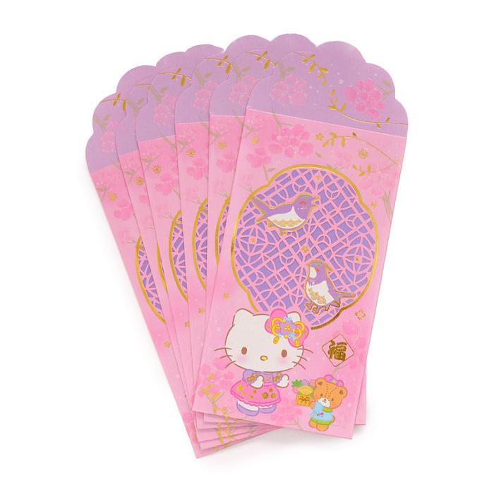 Hello Kitty Hello Kitty 6-pc Laser-Cut Enclosure Envelopes Roz | RO_HK84000