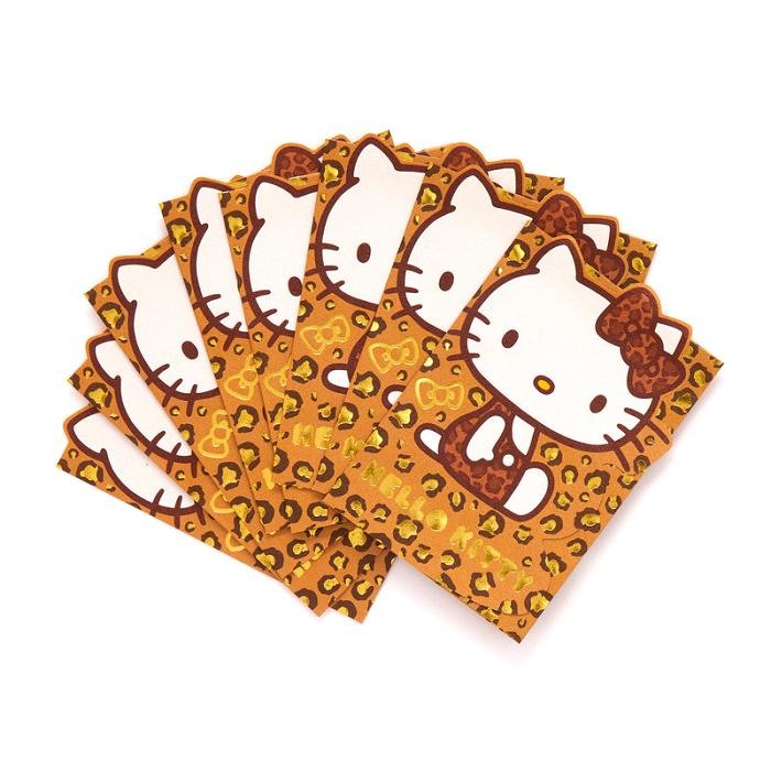 Hello Kitty Hello Kitty 8-pc Animal Print Enclosure Envelopes Galbeni | RO_HK50358