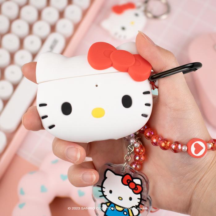 Hello Kitty Hello Kitty AirPods Case Albi Rosii | RO_HK87574