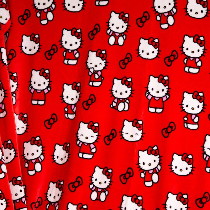 Hello Kitty Hello Kitty Always Red Cozy Throw Blanket Rosii | RO_HK72247