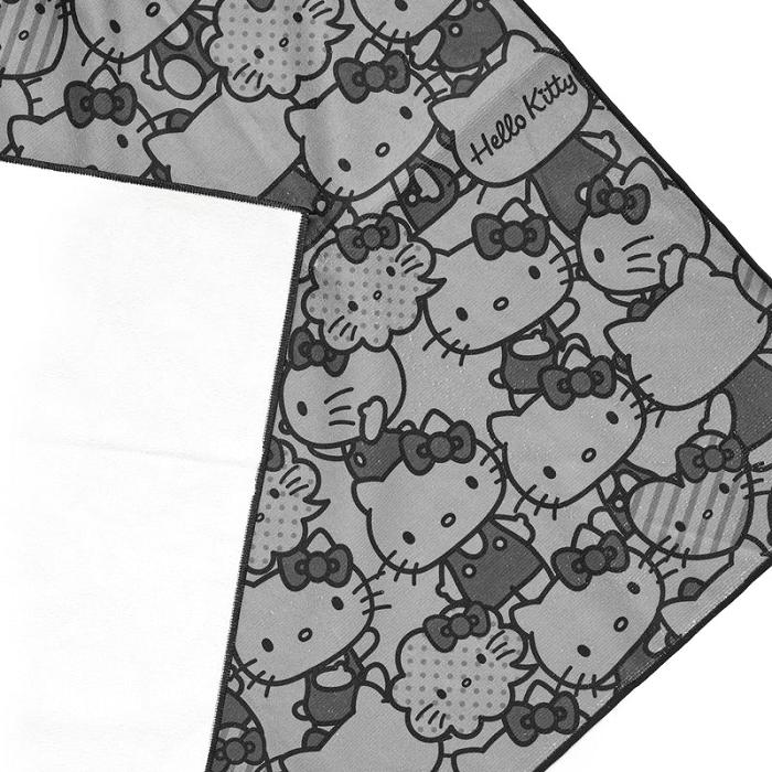 Hello Kitty Hello Kitty Bath Towel (Pretty Pose Monochrome Series) Gri | RO_HK39749