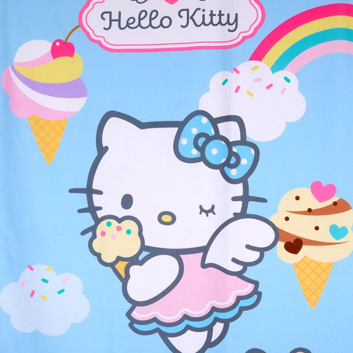 Hello Kitty Hello Kitty Beach Towel (Ice Cream Dream Series) Albi Albastri | RO_HK92312