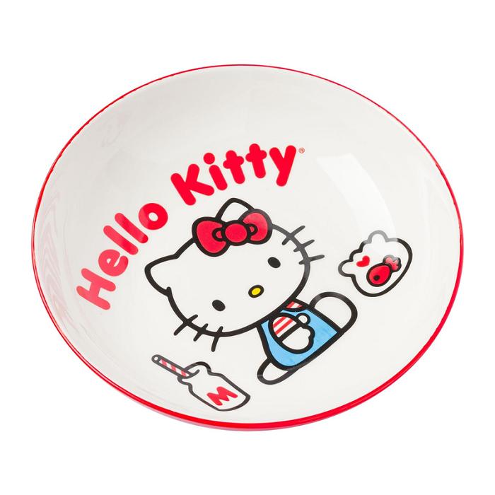 Hello Kitty Hello Kitty Ceramic Dinner Bowl (Classic Milk Bottle) Rosii | RO_HK76145