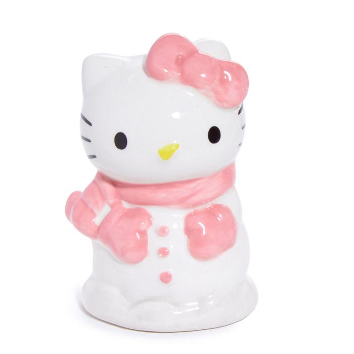 Hello Kitty Hello Kitty Ceramic Holiday Salt & Pepper Set (Snow Play) Roz Albastri | RO_HK11144