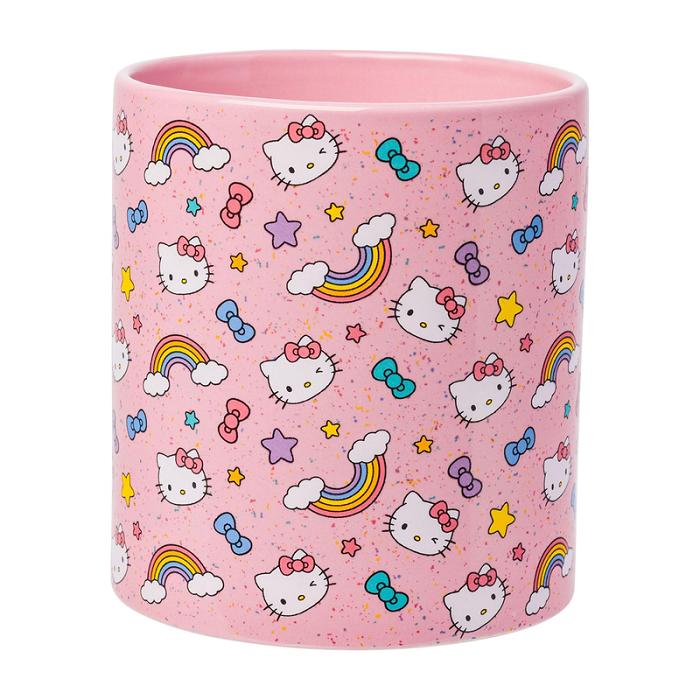 Hello Kitty Hello Kitty Ceramic Mug (Stars, Bows, & Rainbows) Roz | RO_HK48748