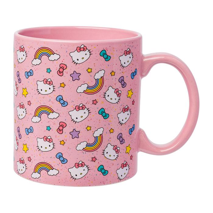 Hello Kitty Hello Kitty Ceramic Mug (Stars, Bows, & Rainbows) Roz | RO_HK48748