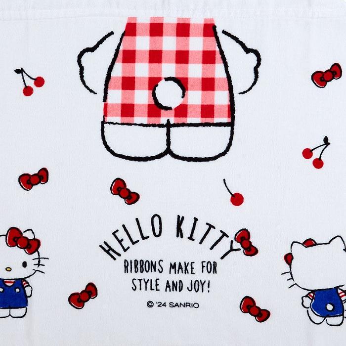 Hello Kitty Hello Kitty Cherry Kids Hooded Towel Albi Rosii | RO_HK27403