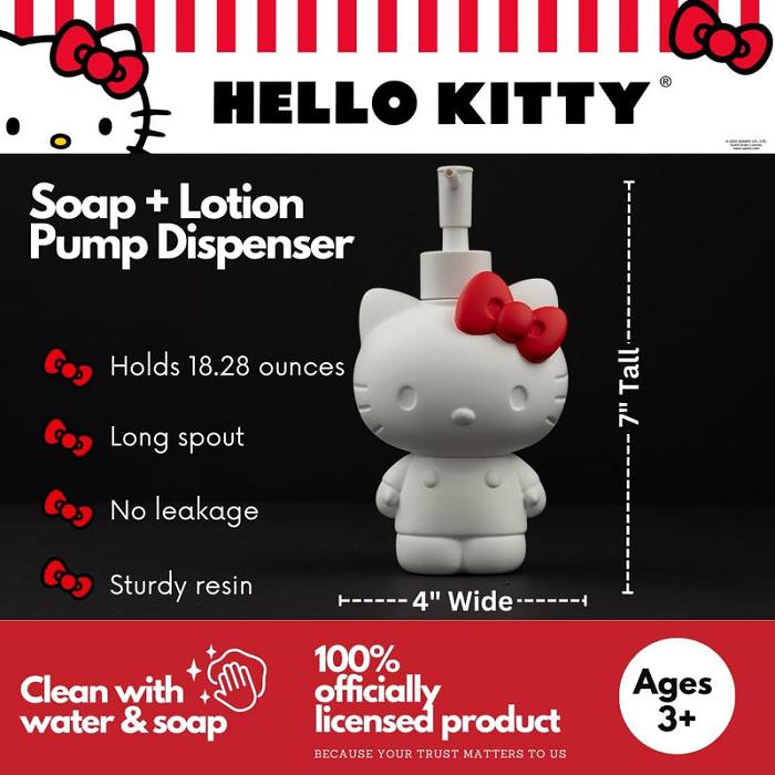 Hello Kitty Hello Kitty Classic Cutie Pump Dispenser Albi | RO_HK44398