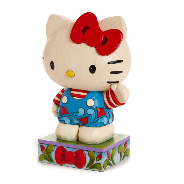 Hello Kitty Hello Kitty Classic Figurine (Jim Shore Sanrio Collection) Albastri | RO_HK13430