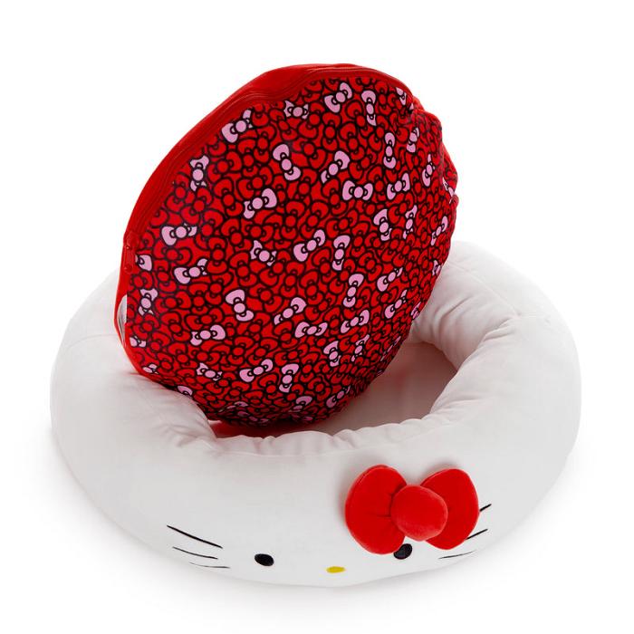 Hello Kitty Hello Kitty Classic Pet Bolster Bed (Small) Rosii Albi | RO_HK64032