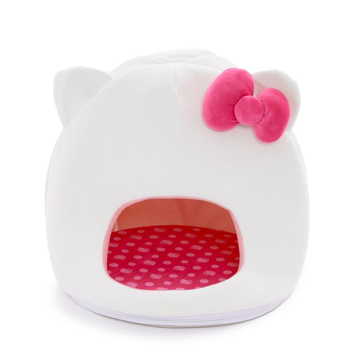 Hello Kitty Hello Kitty Covered Pet Cave Bed Albi | RO_HK49833