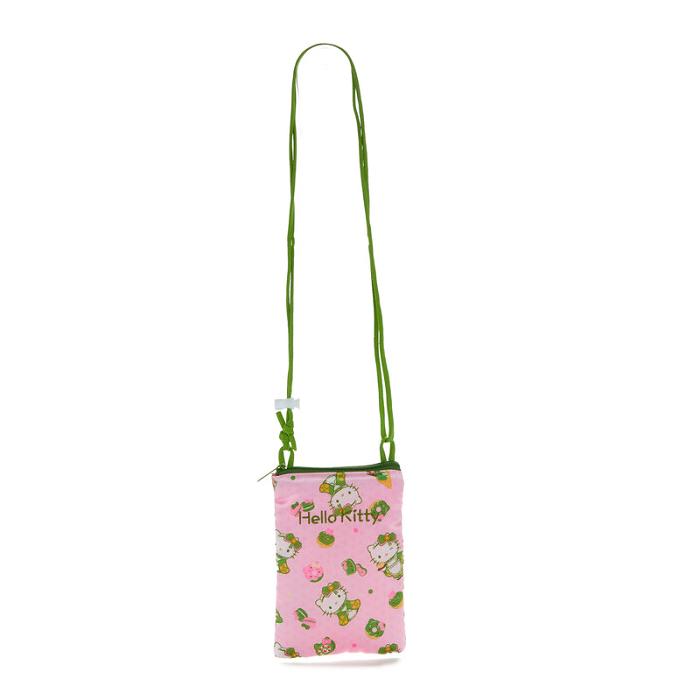 Hello Kitty Hello Kitty Crossbody Phone Bag (Matcha Sweets Series) Roz | RO_HK87708