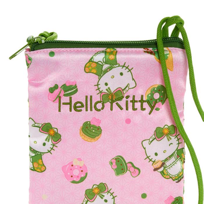 Hello Kitty Hello Kitty Crossbody Phone Bag (Matcha Sweets Series) Roz | RO_HK87708