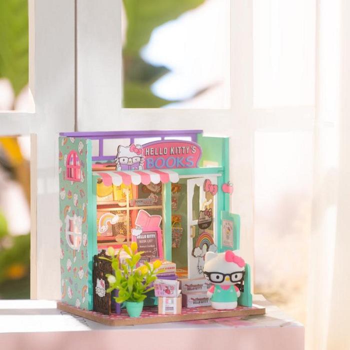 Hello Kitty Hello Kitty DIY Miniature Bookstore Verzi | RO_HK83112