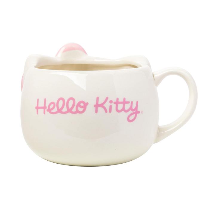 Hello Kitty Hello Kitty Face Sculpted Mug (Pink) Albi | RO_HK13027