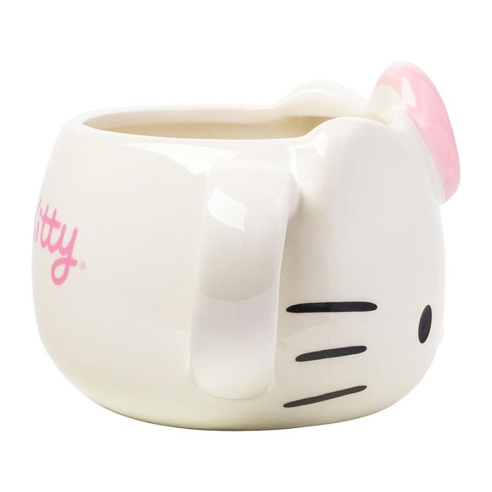 Hello Kitty Hello Kitty Face Sculpted Mug (Pink) Albi | RO_HK13027