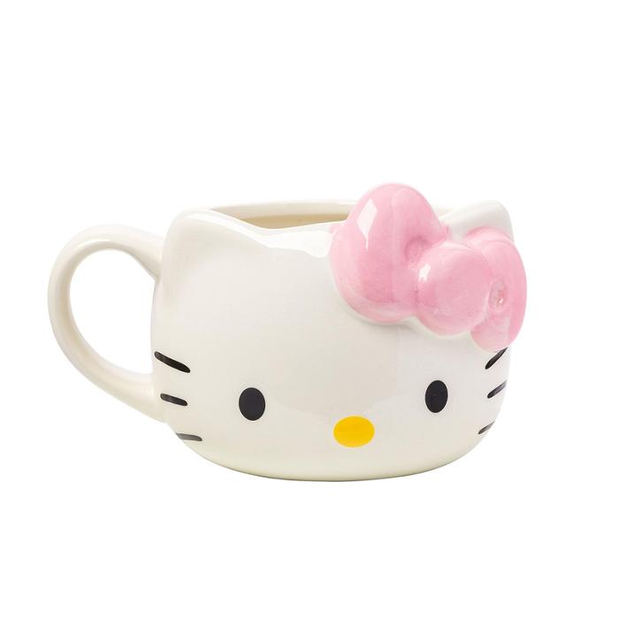 Hello Kitty Hello Kitty Face Sculpted Mug (Pink) Albi | RO_HK13027