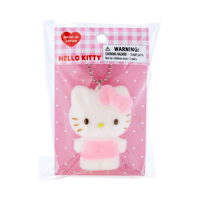 Hello Kitty Hello Kitty Flocked Keychain Mascot Roz | RO_HK49593