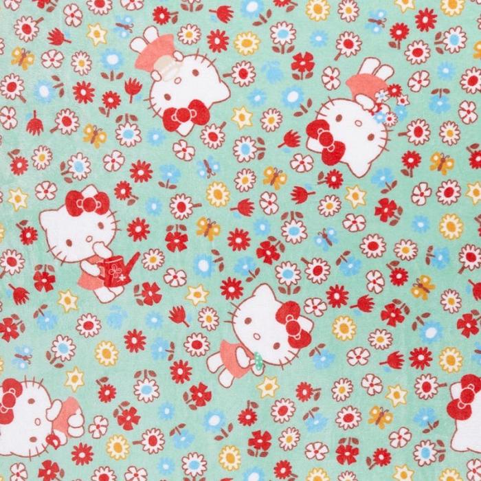 Hello Kitty Hello Kitty Flower Fields Throw Blanket Albastri | RO_HK67122