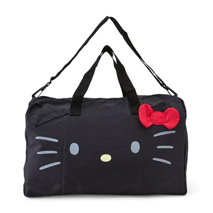 Hello Kitty Hello Kitty Foldable Mascot Weekender Bag Negrii | RO_HK64260